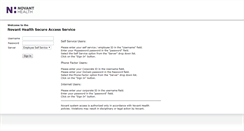 Desktop Screenshot of online.novanthealth.org