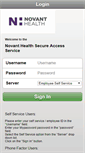 Mobile Screenshot of online.novanthealth.org
